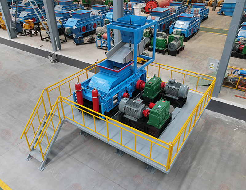 对辊机产能大的是什么型号 对辊式制砂机的转速有多少