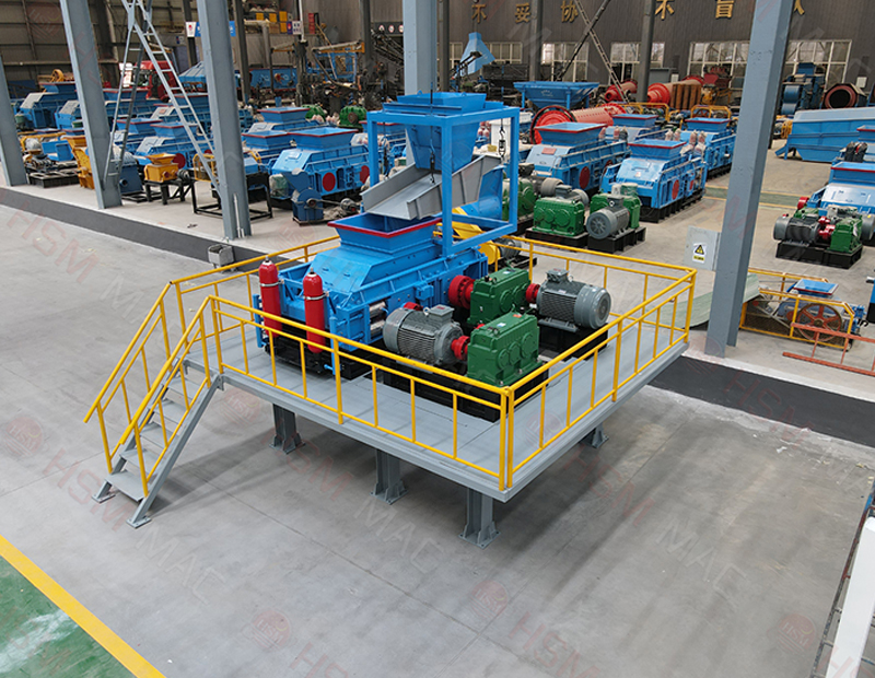 液压对辊破碎机